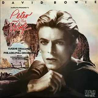 Cover of David Bowie Narrates Prokofiev’s Peter and the Wolf