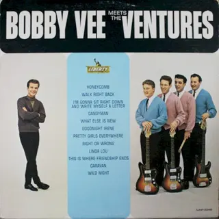 Cover of Bobby Vee Meets The Ventures